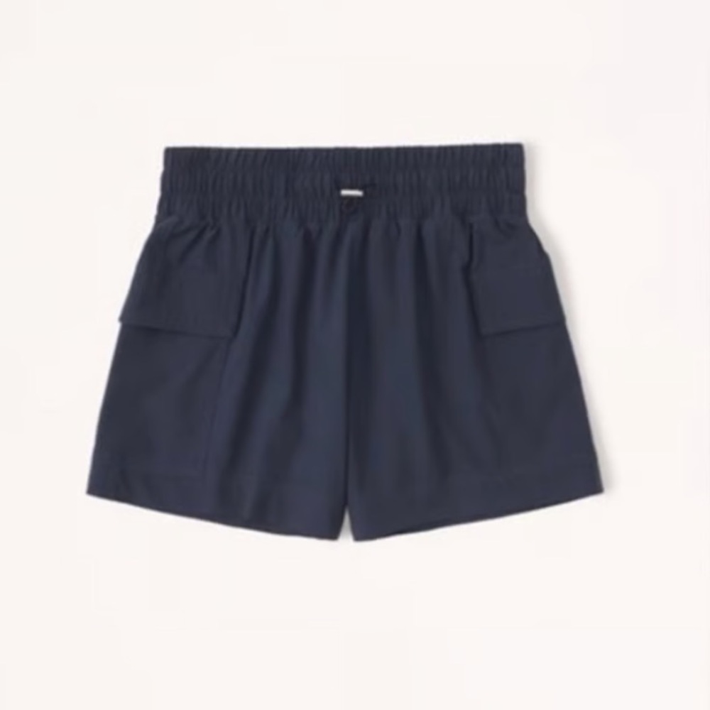 Abercrombie & Fitch Navy Athletic Shorts